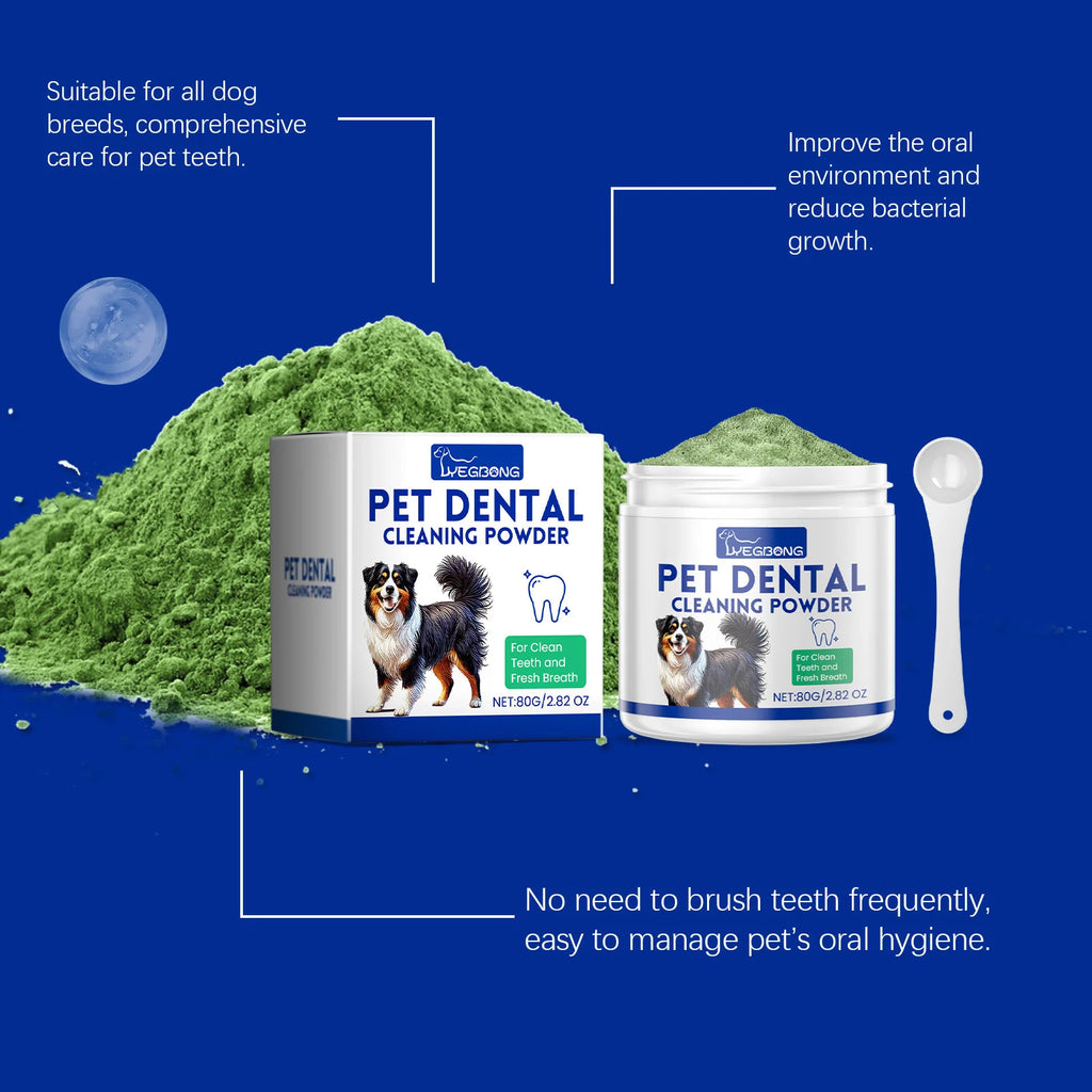 Dental Cleaning Powder for Dogs & Cats (100g) 2