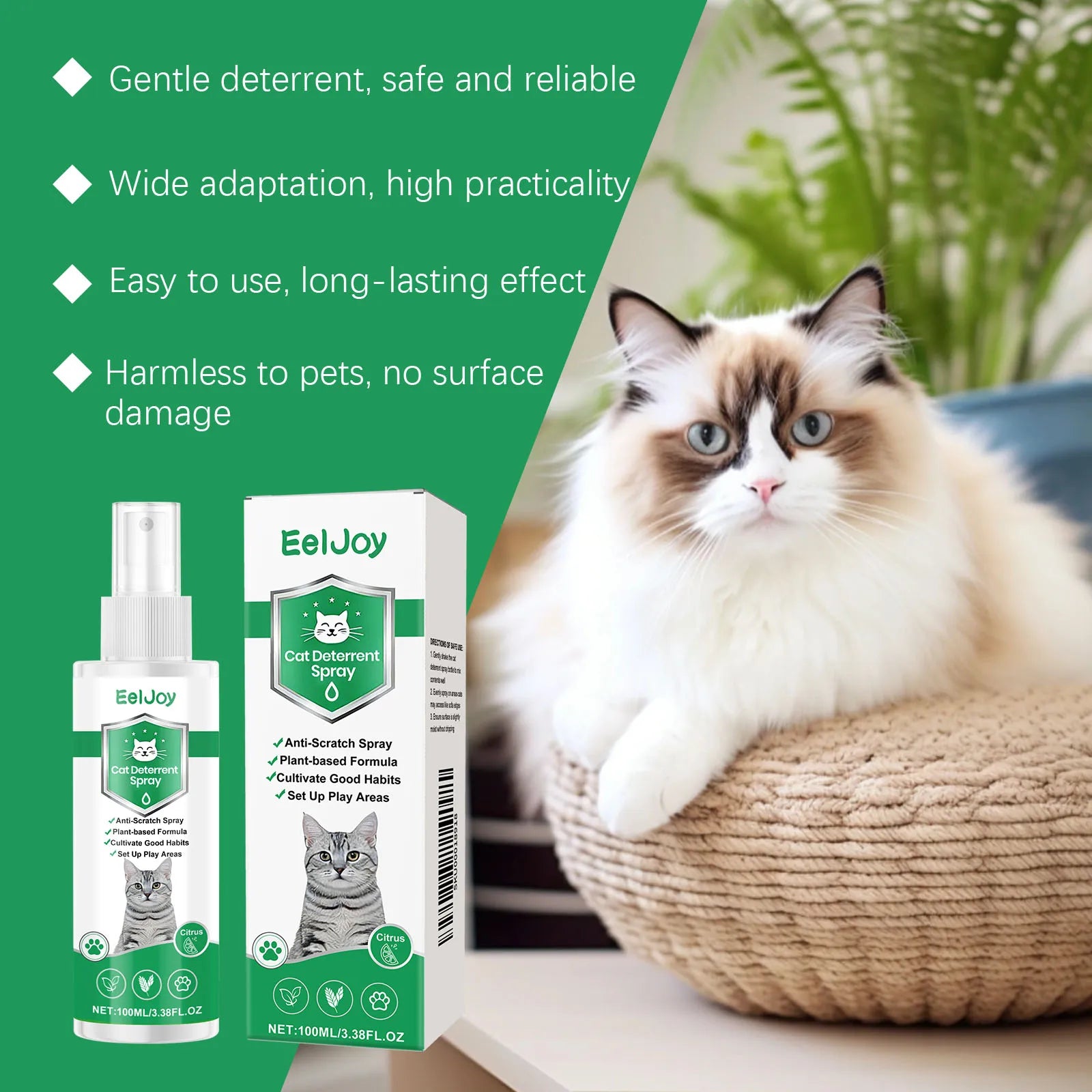 Gentle Cat Deterrent Spray (100ml) 6