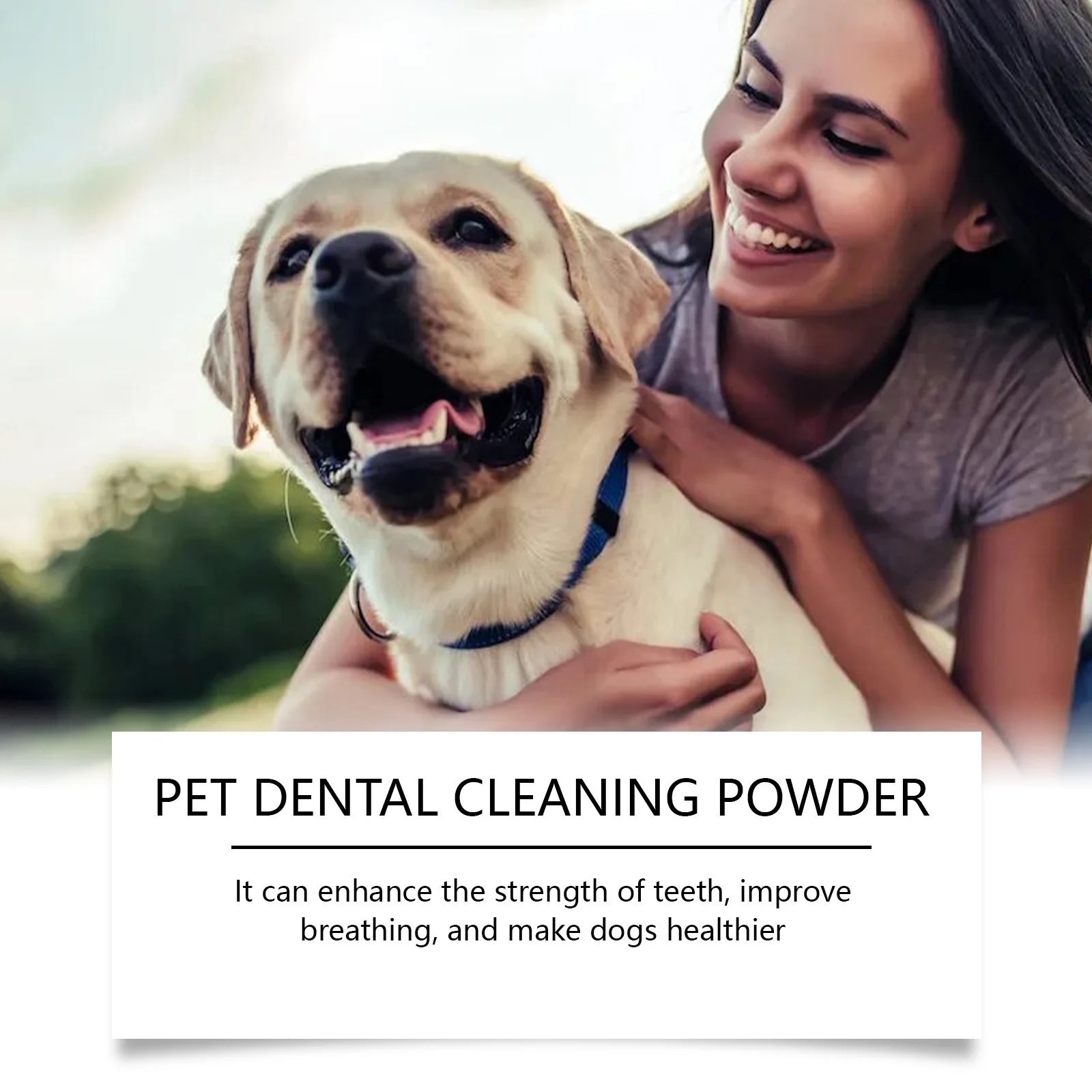 Dental Cleaning Powder for Dogs & Cats (100g) 6