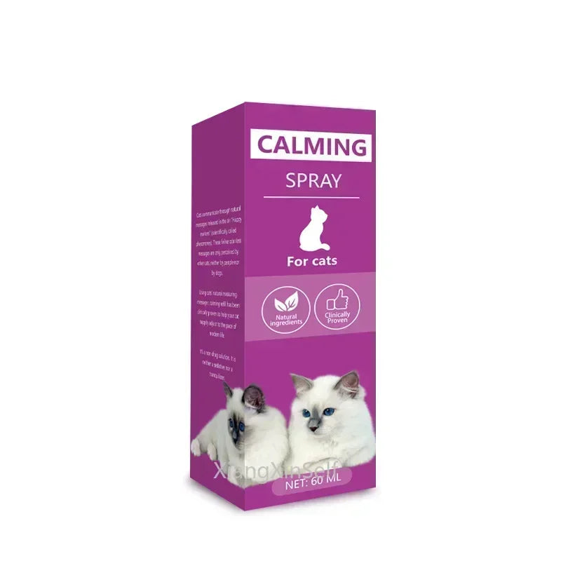 Natural Calming Spray for Cats (60ml) 3