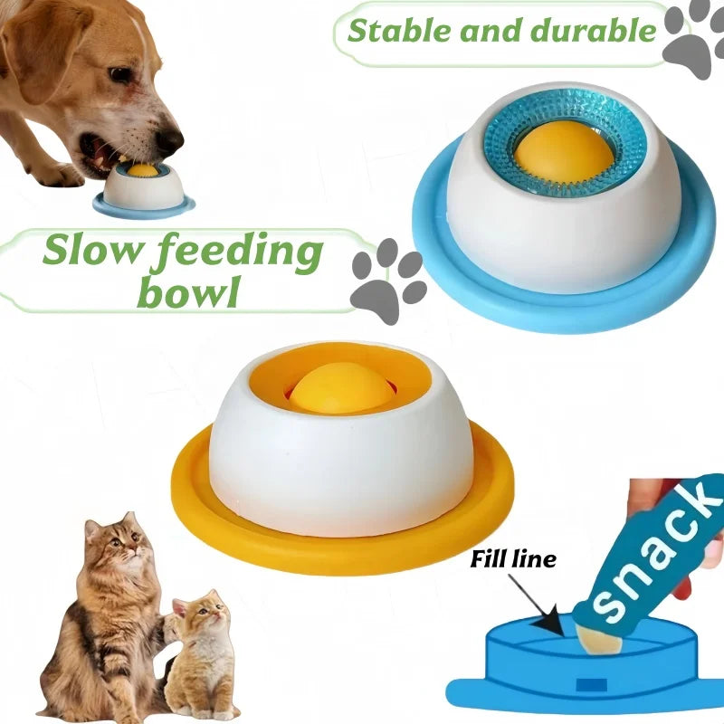 Silicone Slow Feeder Dog Bowl 2