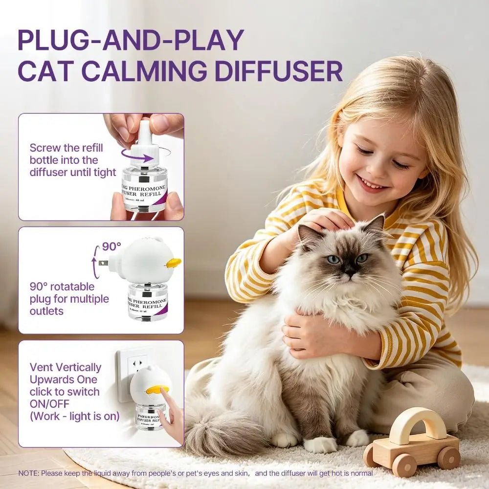 Cat Calming Plug-in Diffuser (60ml) 6