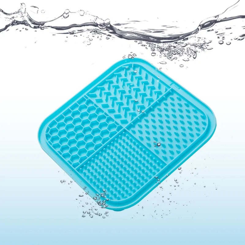 Pet Silicone Lick Mat with Suction Cups 4