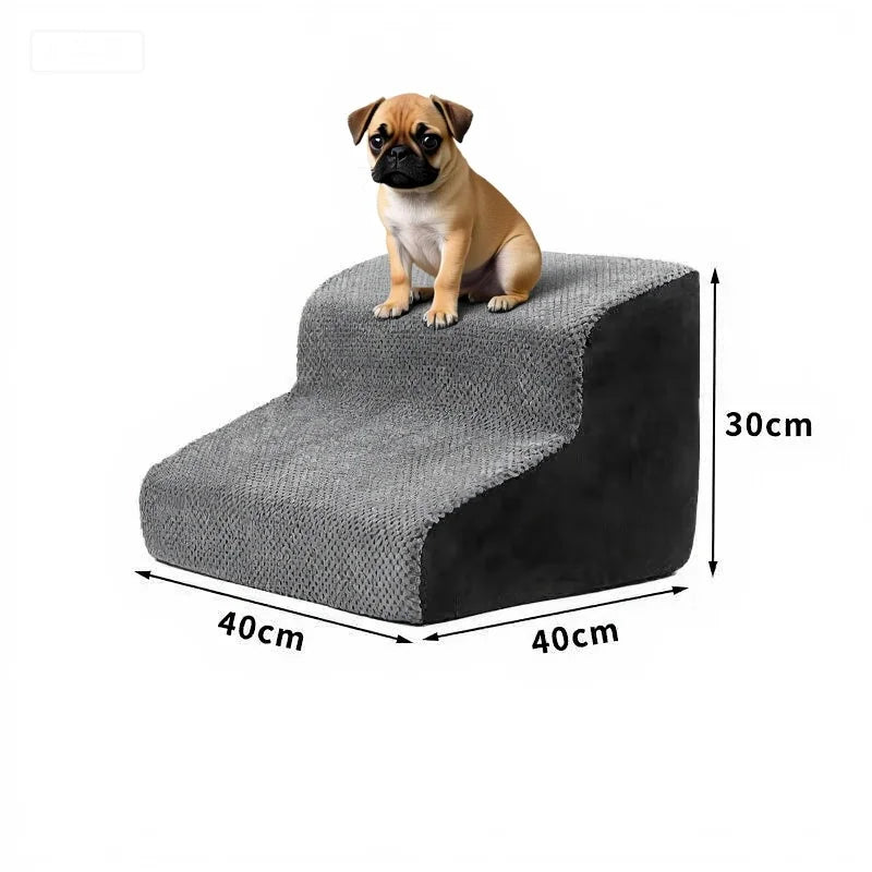 Memory Foam Pet Stairs for Sofa & Bed 2