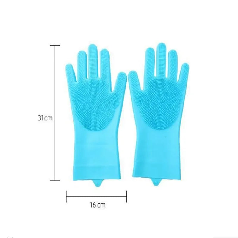 Silicone Pet Bath & Grooming Glove 3