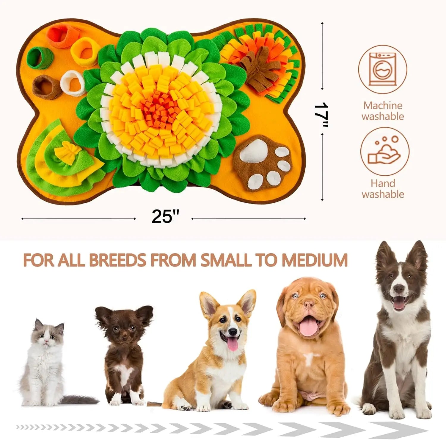 Dog Slow Feeder Mat – Stress & Enrichment 6